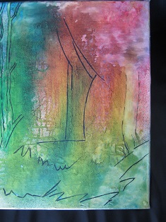 peinture de Josette Bude Laurent